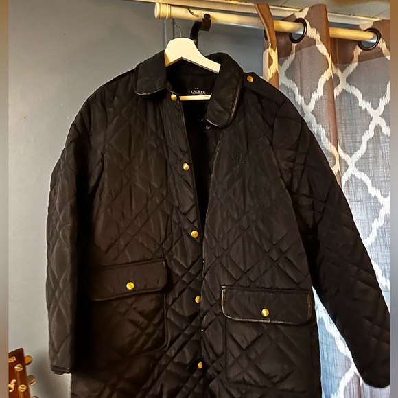 Beautiful Ralph Lauren long quilted jacket. Size: L - Picture 2 of 5